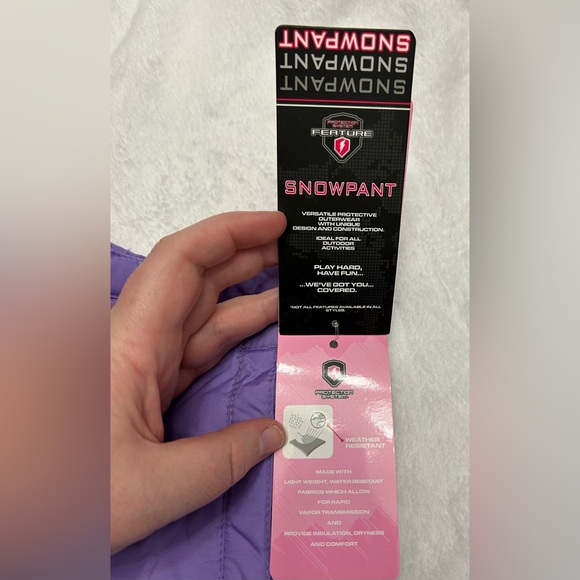 2T Purple Snow Pants Protective System NWT - Picture 8 of 8